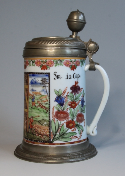 Dekselbeker na restauratie.